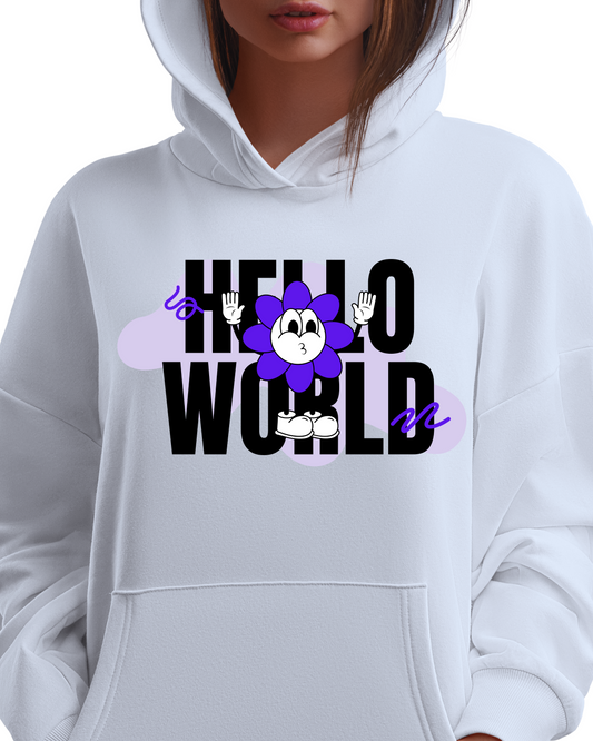 Graphical hoodie